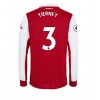 Herren Fußballbekleidung Arsenal Kieran Tierney #3 Heimtrikot 2022-23 Langarm